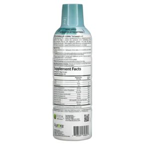 Thực phẩm bổ sung Aurora Nutrascience Mega-Liposomal B-Complex+ Organic Fruit 16 fl oz (480 ml) 628504648247