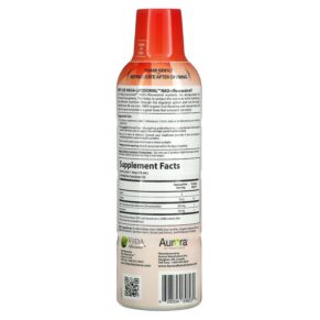 Thực phẩm bổ sung Aurora Nutrascience Mega-Liposomal NAD+/Resveratrol Organic Fruit 16 fl oz (480 ml) 628504648230