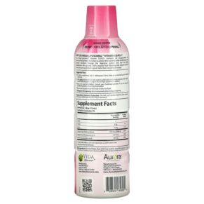 Thực phẩm bổ sung Aurora Nutrascience Mega-Liposomal Vitamin D3/K2+ Organic Fruit 16 fl oz (480 ml) 628504648056