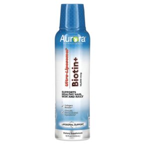 Thực phẩm chức năng Aurora Nutrascience Ultra-Liposomal Biotin+ 10.000 mcg 10 fl oz (300 ml) 628504648360