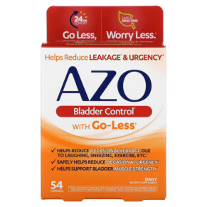 Thực phẩm chức năng Azo Bladder Control with Go-Less 54 Capsules 787651760025