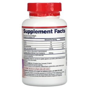 Thực phẩm bổ sung Azo Cranberry Urinary Tract Health 100 Softgels 787651101675