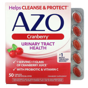 Thực phẩm chức năng Azo Urinary Tract Health Cranberry 50 Caplets 787651420677