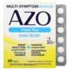 Thực phẩm chức năng Azo Yeast Plus 60 Tablets 787651606675