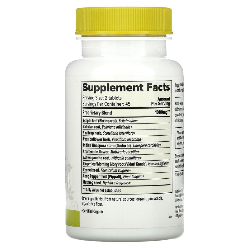 Banyan Botanicals I Sleep Soundly 90 Tablets 2 Thực phẩm bổ sung Banyan Botanicals I Sleep Soundly 90 Tablets 618192012710
