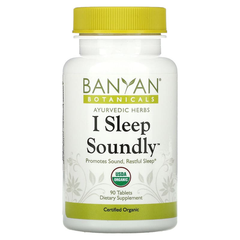 Banyan Botanicals I Sleep Soundly 90 Tablets 8 Thực phẩm chức năng Banyan Botanicals I Sleep Soundly 90 Tablets 618192012710