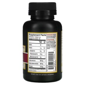 Thực phẩm bổ sung Barlean's Borage Oil Supplement 60 Softgels 705875100045
