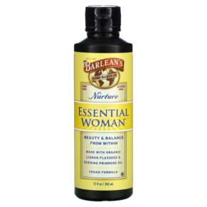 Thực phẩm chức năng Barlean's Essential Woman Nurture 12 fl oz (355 ml) 705875000154