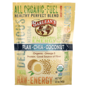 Thực phẩm chức năng Barlean's Flax-Chia-Coconut Blend 12 oz (340 g) 705875100274