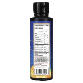 Thực phẩm bổ sung Barlean's Fresh Catch Fish Oil Omega-3 EPA/DHA Orange 8 fl oz (236 ml) 705875600019