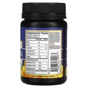 Thực phẩm bổ sung Barlean's Fresh Catch Fish Oil Omega-3 Ultra EPA/DHA Orange 60 Softgels 705875610063