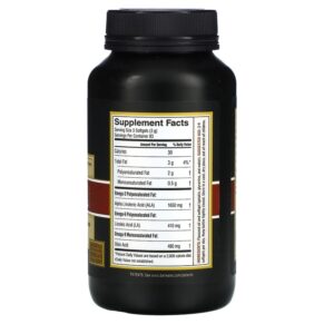 Thực phẩm bổ sung Barlean's Fresh Flax Oil 250 Softgels 705875100021