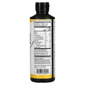 Thực phẩm bổ sung Barlean's Omega-3 Fish Oil Lemon Creme 16 oz (454 g) 705875600040