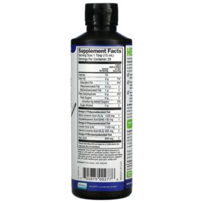 Thực phẩm bổ sung Barlean's Plant Based Total Omega 3 · 6 · 9 Pomegranate Blueberry Smoothie 3.980 mg 16 oz (454 g) 705875002776