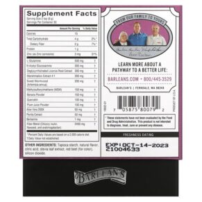 Thực phẩm bổ sung Barlean's Platinum Intestinal Repair Mixed Berry 6.35 oz (180 g) 705875800792
