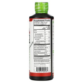 Thực phẩm bổ sung Barlean's Seriously Delicious Omega-3 from Flax Oil Strawberry Banana Smoothie 2.968 mg 16 oz (454 g) 705875000260