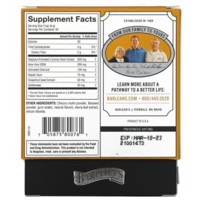 Thực phẩm bổ sung Barlean's Stomach Repair Vanilla Chai 6.35 oz (180 g) 705875800761