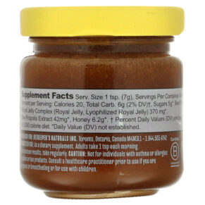 Thực phẩm bổ sung Beekeeper's Naturals B. Powered Superfood Honey 4.4 oz (125 g) 628055142041
