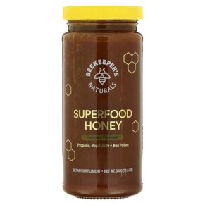 Thực phẩm chức năng Beekeeper's Naturals Superfood Honey 11.6 oz (330 g) 628055142034