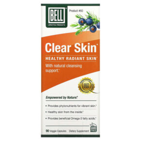 Thực phẩm chức năng Bell Lifestyle Clear Skin 90 Veggie Capsules 771733110341
