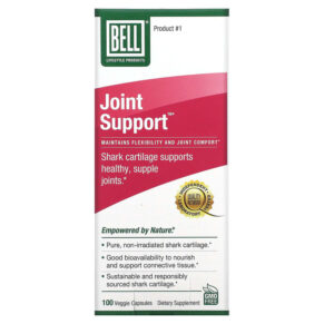 Thực phẩm chức năng Bell Lifestyle Joint Support 100 Veggie Capsules 771733100083