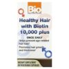 Thực phẩm chức năng Bio Nutrition Healthy Hair with Biotin 10.000 Plus 60 Vegetarian Capsules 854936003297