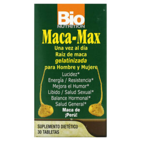 Thực phẩm chức năng Bio Nutrition Maca Max 30 Tablets 854936003099