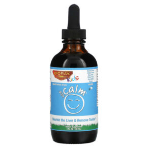 Thực phẩm chức năng Bioray Inc. Kids NDF Calm Vanilla 4 fl oz (120 ml) 736211568557