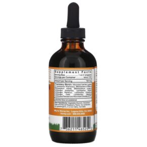Thực phẩm bổ sung Bioray Inc. Kids NDF Tummy 11-Strain Probiotic Blend Raspberry 4 fl oz (120 ml) 736211465252