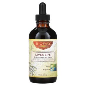 Thực phẩm chức năng Bioray Inc. Liver Life Revitalizing Liver Tonic 4 fl oz (118 ml) 705105395111