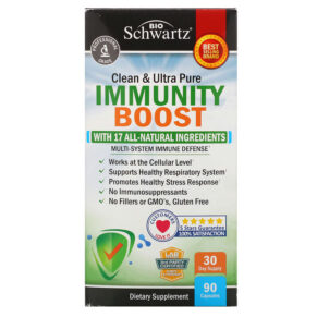 Thực phẩm chức năng BioSchwartz Clean Immunity Boost 90 Capsules 850013512188