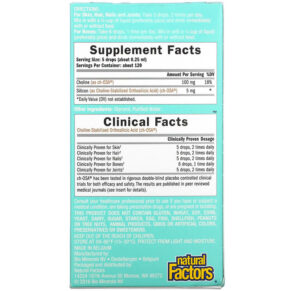 Thực phẩm bổ sung BioSil ch-OSA Advanced Collagen Generator 1 fl oz (30 ml) 5425010391842