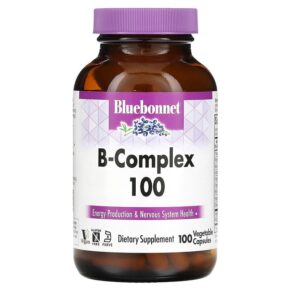 Thực phẩm chức năng Bluebonnet Nutrition B-Complex 100 100 Vegetable Capsules 743715004184