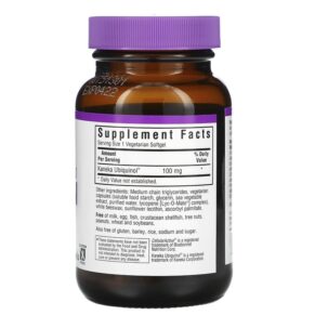 Thực phẩm bổ sung Bluebonnet Nutrition CellularActive CoQ10 Ubiquinol 100 mg 60 Vegetarian Softgels 743715007932