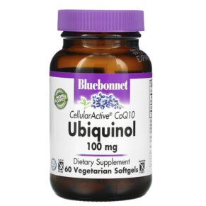 Thực phẩm chức năng Bluebonnet Nutrition CellularActive CoQ10 Ubiquinol 100 mg 60 Vegetarian Softgels 743715007932