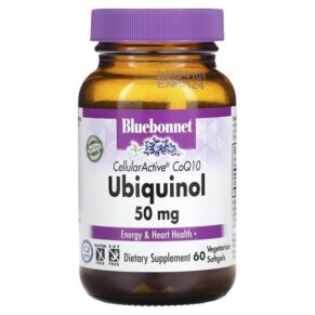 Thực phẩm chức năng Bluebonnet Nutrition CellularActive CoQ10 Ubiquinol 50 mg 60 Vegetarian Softgels 743715007918