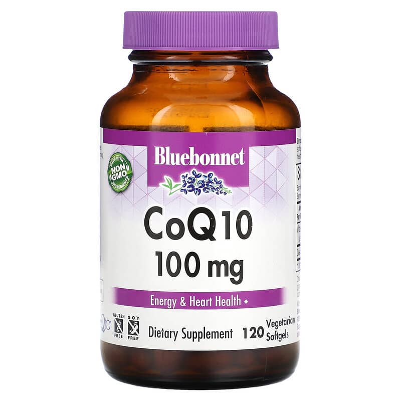 Bluebonnet Nutrition CoQ10 100 mg 120 Vegetarian Softgels 8 Thực phẩm chức năng Bluebonnet Nutrition CoQ10 100 mg 120 Vegetarian Softgels 743715008113