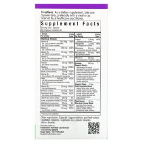 Thực phẩm bổ sung Bluebonnet Nutrition Immune One Whole Food-Based Multiple 60 Vegetable Capsules 743715001954