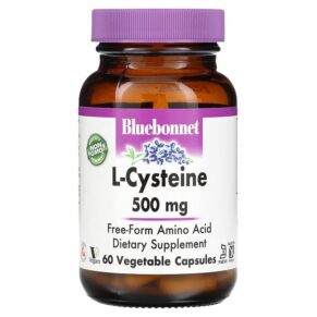 Thực phẩm chức năng Bluebonnet Nutrition L-Cysteine 500 mg 60 Vegetable Capsules 743715000384
