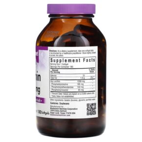 Bluebonnet Nutrition Lecithin 1.365 mg 180 Softgels 3 Thực phẩm bổ sung Bluebonnet Nutrition Lecithin 1.365 mg 180 Softgels 743715009264