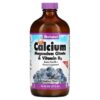 Thực phẩm chức năng Bluebonnet Nutrition Liquid Calcium Magnesium Citrate & Vitamin D3 Blueberry 16 fl oz (473 ml) 743715006867