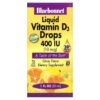 Thực phẩm chức năng Bluebonnet Nutrition Liquid Vitamin D3 Drops Citrus 10 mcg (400 IU) 1 fl oz (30 ml) 743715003729