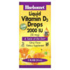 Thực phẩm chức năng Bluebonnet Nutrition Liquid Vitamin D3 Drops Citrus 50 mcg (2.000 IU) 1 fl oz (30 ml) 743715003767