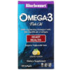 Thực phẩm chức năng Bluebonnet Nutrition Omega-3 Fish Oil Heart Health Lemon 120 Softgels 743715009431