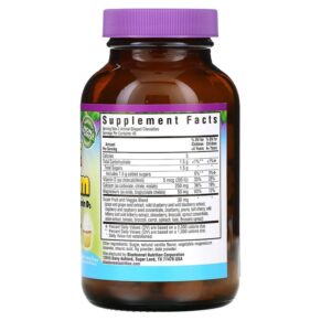 Thực phẩm bổ sung Bluebonnet Nutrition Rainforest Animalz Calcium Magnesium & Vitamin D3 Natural Vanilla Frosting 90 Chewables 743715001961