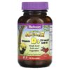 Thực phẩm chức năng Bluebonnet Nutrition Rainforest Animalz Vitamin D3 Mixed Berry 400 IU 90 Chewables 743715001947