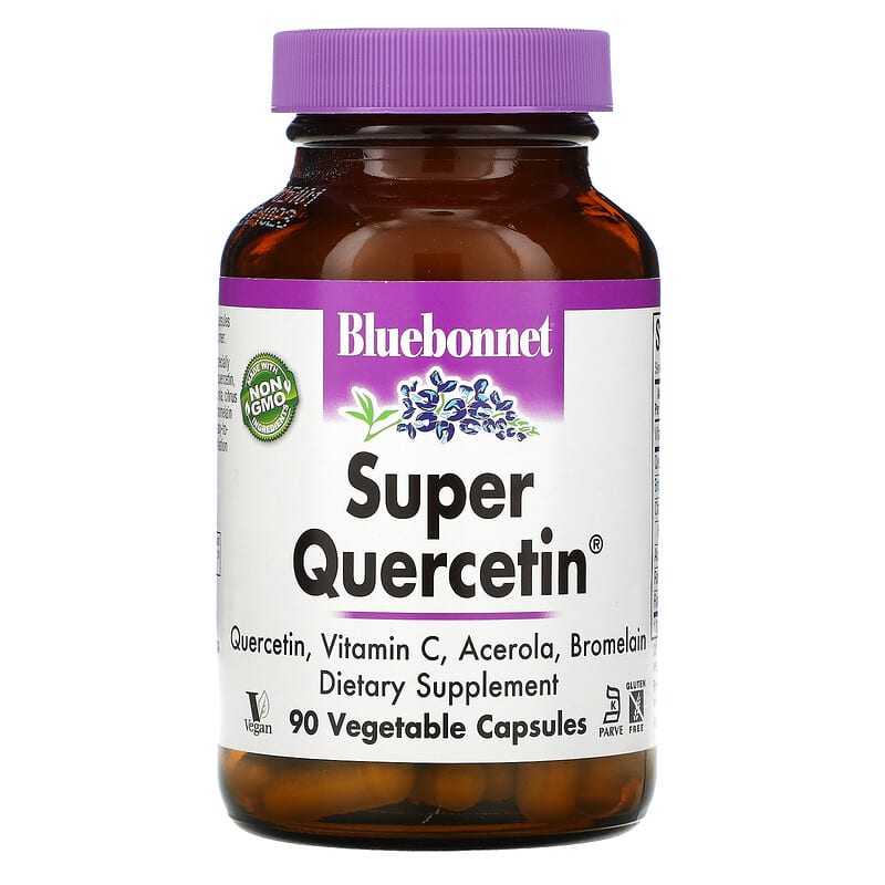 Bluebonnet Nutrition Super Quercetin 90 Vegetable Capsules 8 Thực phẩm chức năng Bluebonnet Nutrition Super Quercetin 90 Vegetable Capsules 743715005532