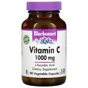 Thực phẩm chức năng Bluebonnet Nutrition Vitamin C 1.000 mg 90 Vegetable Capsules 743715005167