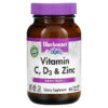 Thực phẩm chức năng Bluebonnet Nutrition Vitamin C D3 & Zinc 50 Vegetable Capsules 743715005556