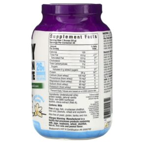 Thực phẩm bổ sung Bluebonnet Nutrition Whey Protein Isolate French Vanilla 2 lbs (924 g) 743715015654